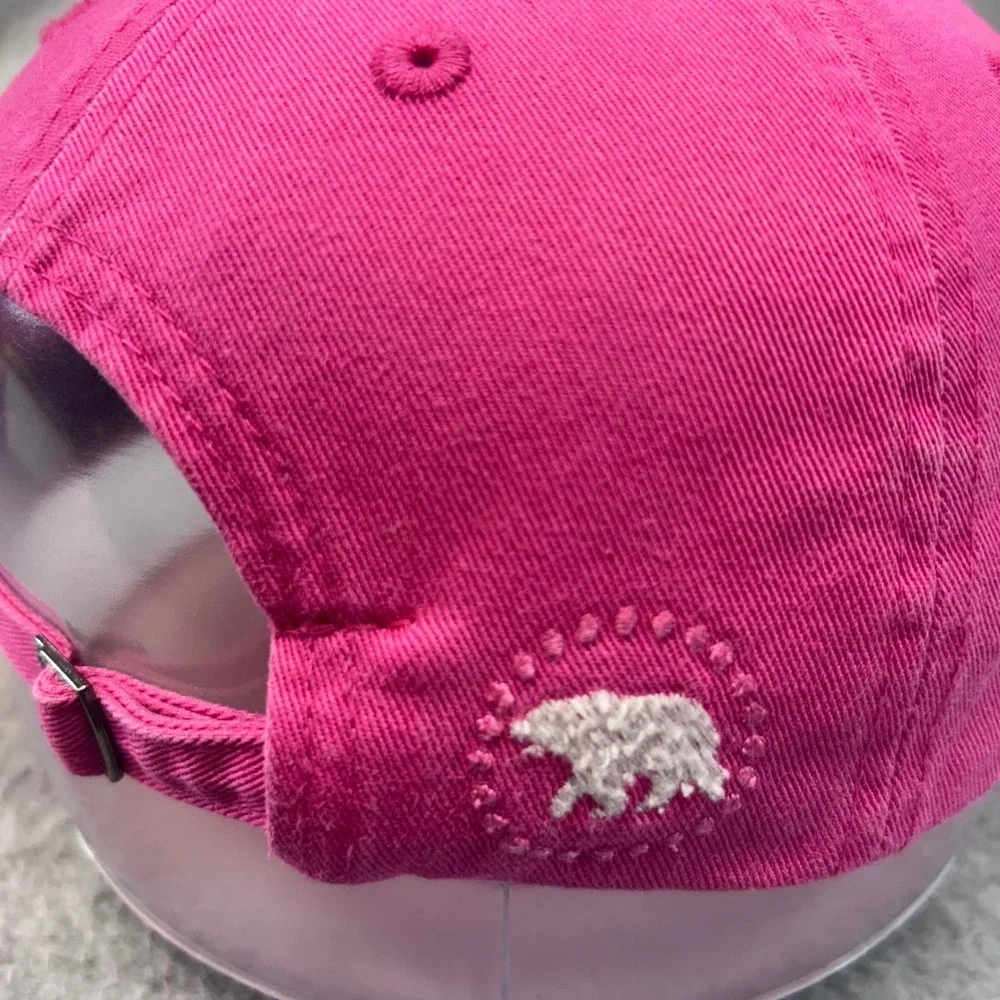 Alaska King Salmon Women Pink Gear For Sports Baseball Hat Distressed Logo OSFA